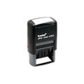 U.S. Stamp & Sign U.S. Stamp & Sign Trodat® Self-inking Message/Date Stamp, 4 Phrases, 1" x 1-5/8", Blue/Red E4754